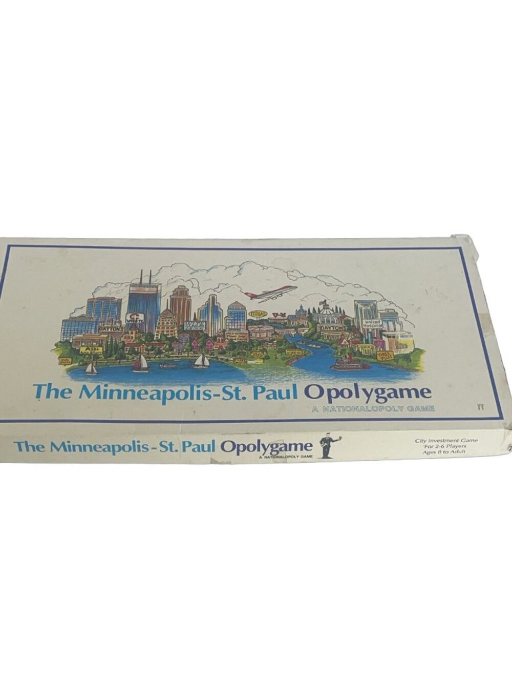 Nationalpoly Game The Minneapolis-St. Paul Opolygame Board Game